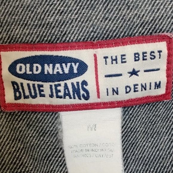 Vintage Old Navy Denim Jean Jacket sz M - Picture 6 of 8